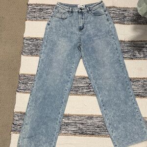 Fashion Nova Denim Blue Straight Leg Jeans